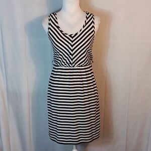 Just Love Striped LaceโTrimโDress